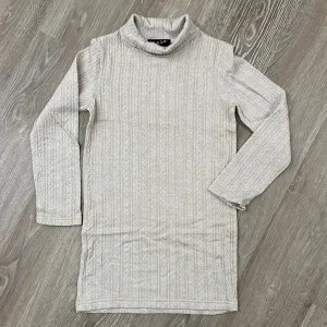 ZaZa Couture Ecru Knitted Tunic