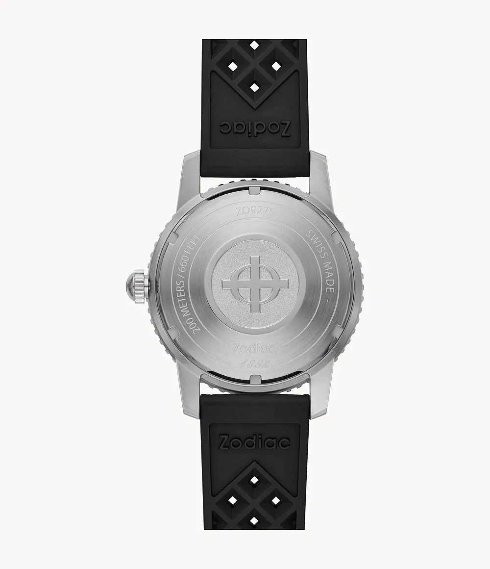 Zodiac Super Sea Wolf 53 Compression Automatic Blue Dial Men's Watch ZO9275